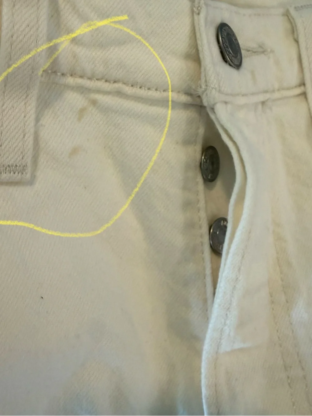 Levis 501 Shorts Womens 31 White Original Fit High Rise Button Fly Denim NEW.